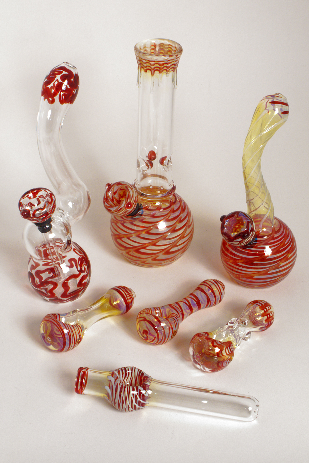 Glass Smoking Set