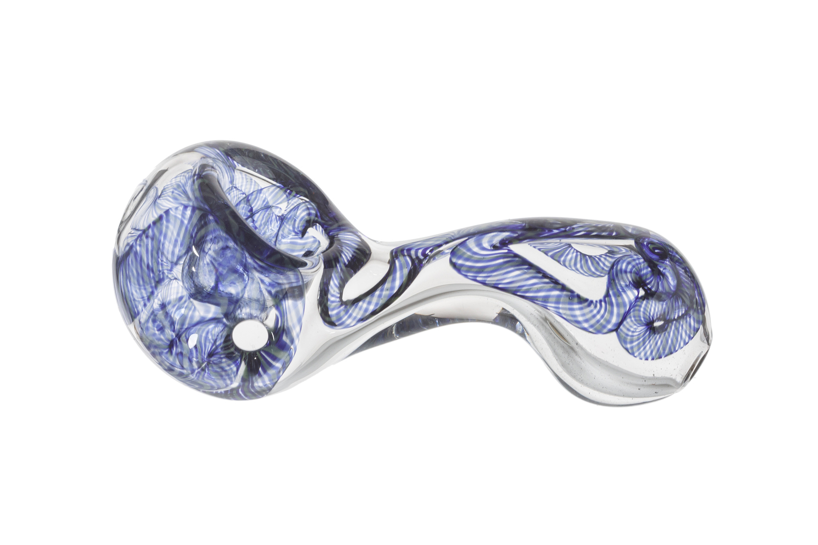 Unique glass pipes Long glass color changing smoking spoon pipe Relaxation Glass smoking pipe