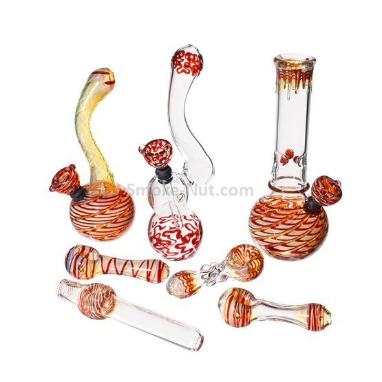 505_Red Party Glass Bongs and Pipes Set.jpg