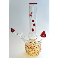 Luxury Glass on Glass Mushroom Bong