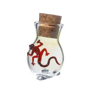 Glass tobacco jar - Lizard