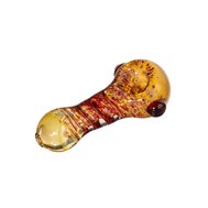 Thick Pyrex Pipe Red Buds