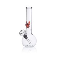 Small Pure Glass Bong - Crab