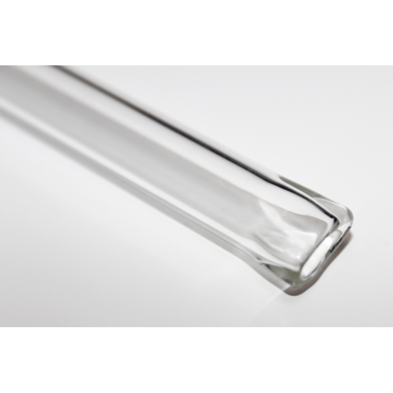 Clear One Hitter 150 Mm Flat Mouthpiece Smoke Nut Com