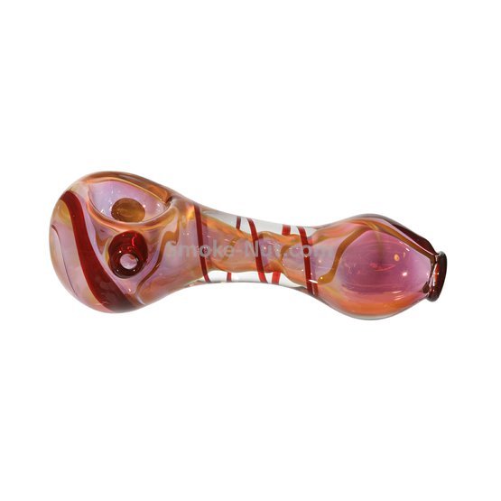 Golden Spoon Pipe Red