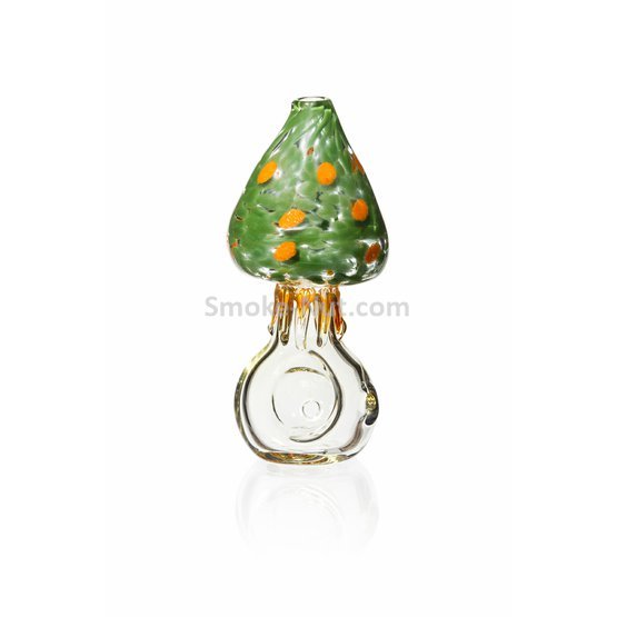 Glass pipe Green Agaric