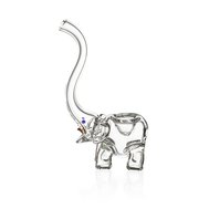 Elephant Glass Pipe, Clear