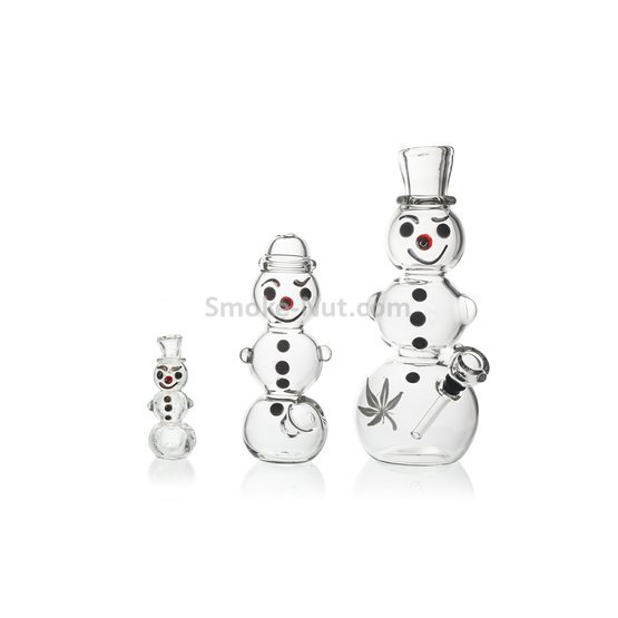 Snowman Family Smoking Set