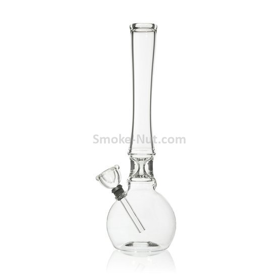 Solid Glass Bong - Clear Hit