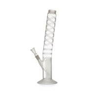 Sandblasted Glass Bong