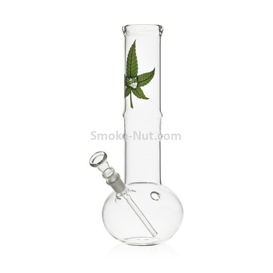 Glass Bong Angry Leaf